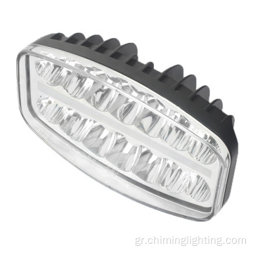 Oval 10 &quot;12-24V 50W ECE R112, ECE R7, ECE R10 Emark, IP 67 LED Light Light+Position Light Offroad Fruck Light